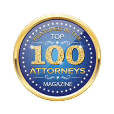 Top 100 Attorney for 2022 by Top 100 Magazine